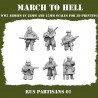 Figurines Infanterie Armée Rouge 3D – Soldats soviétiques WW2  
