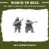 Figurines Infanterie Armée Rouge 3D – Soldats soviétiques WW2