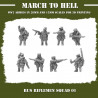 Figurines Infanterie Armée Rouge 3D – Soldats soviétiques WW2  
