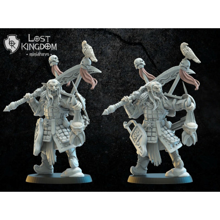 Figurines Nains du chaos imprimées en 3D