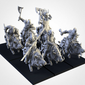 Txarly Factory-Tusker cavalry ogres