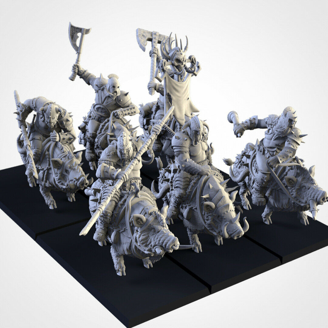 Royaumes ogres - Tusker cavalry ogres - Picture 1 of 6