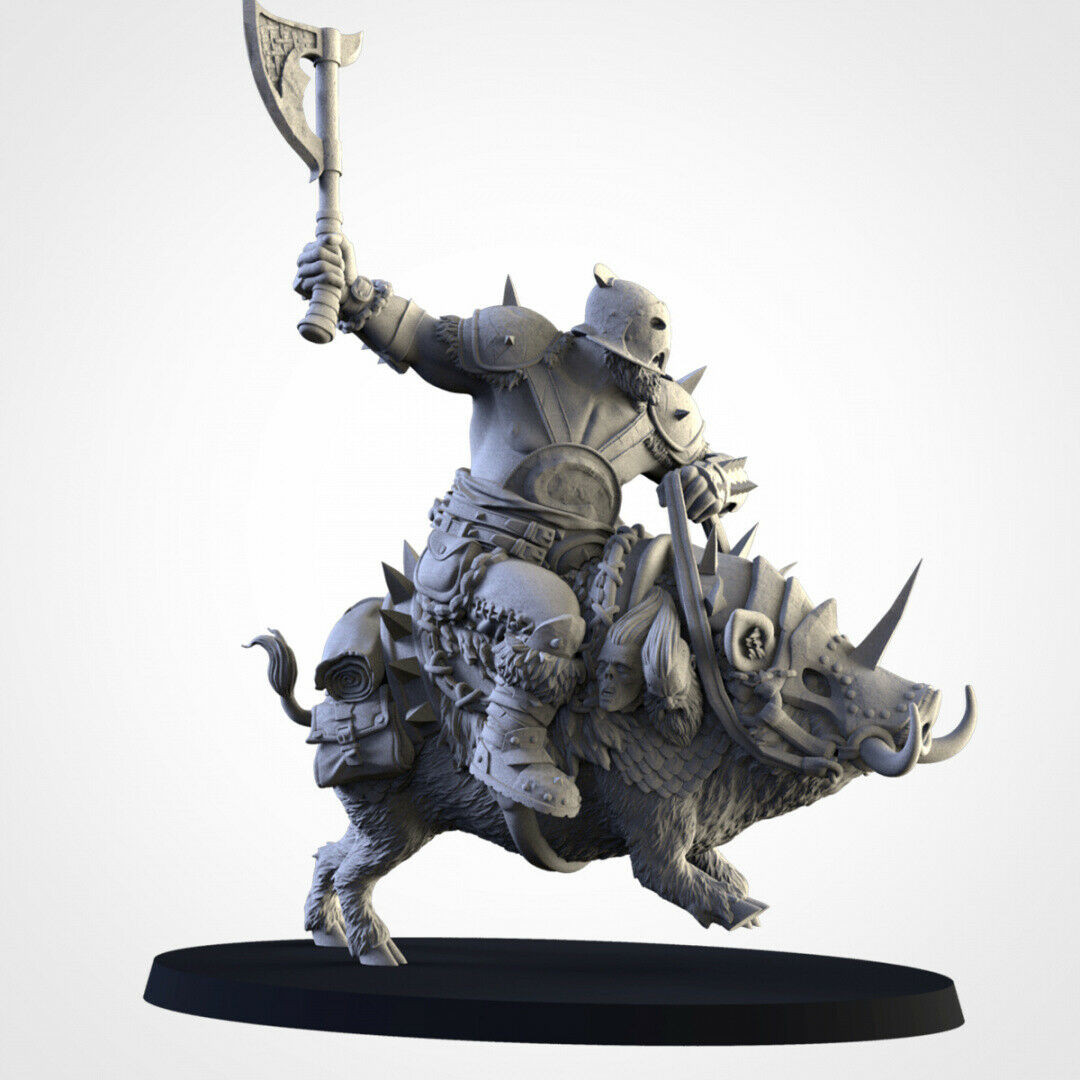 Royaumes ogres - Tusker cavalry ogres - Picture 5 of 6