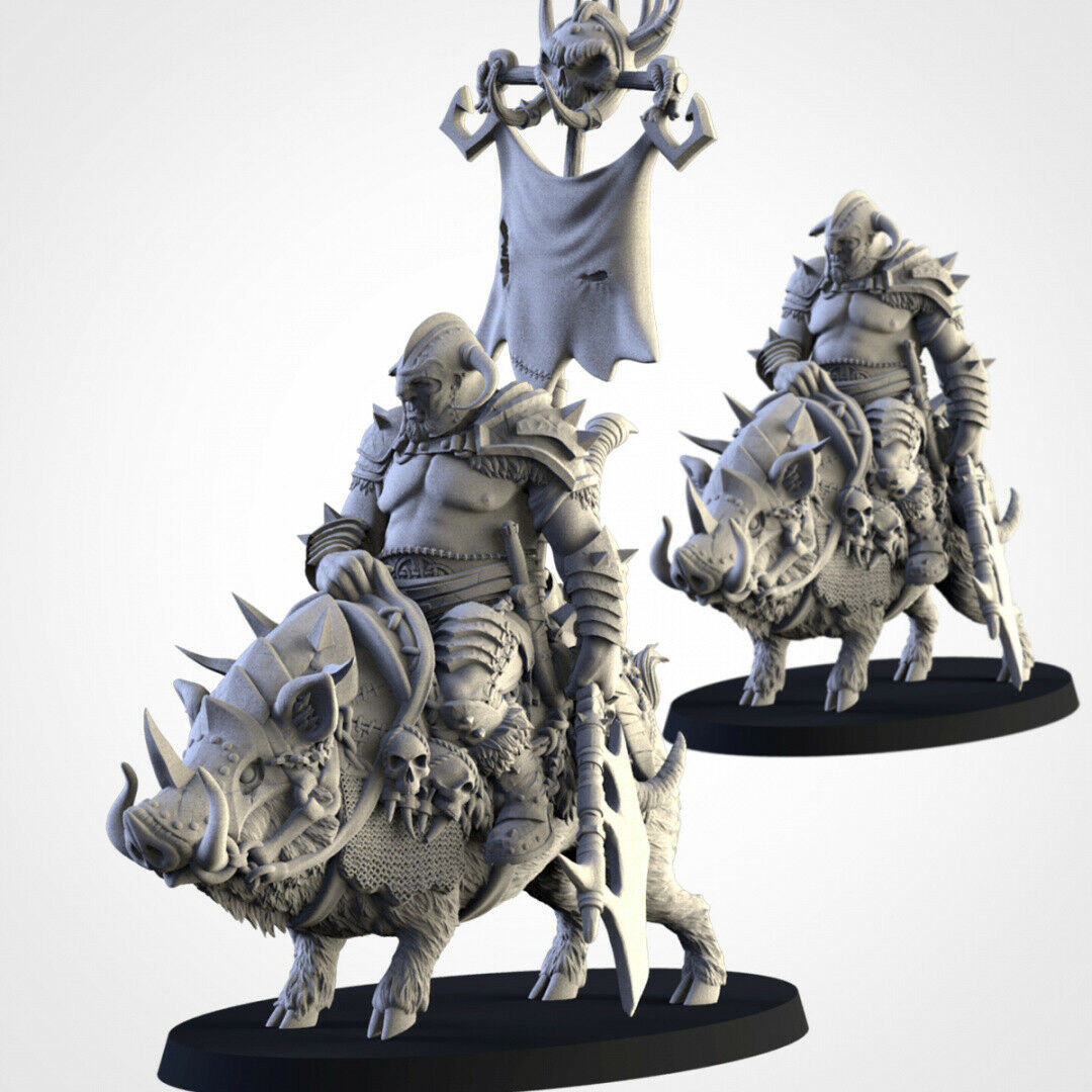 Royaumes ogres - Tusker cavalry ogres - Picture 6 of 6