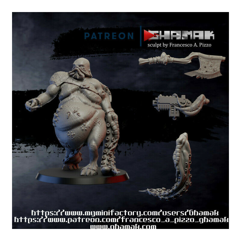 "Armée du Chaos Ghamak - Figurines 3D pour Wargames Fantasy & Batailles Épiques"
