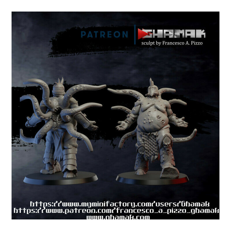 "Armée du Chaos Ghamak - Figurines 3D pour Wargames Fantasy & Batailles Épiques"