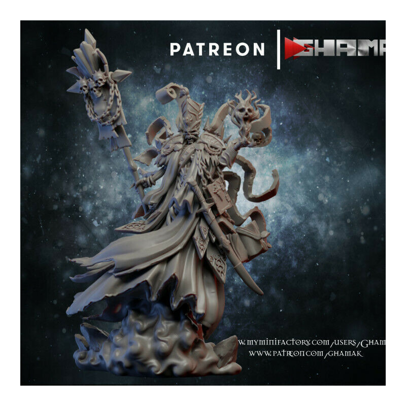 Figurines Morts-Vivants Ghamak – Armées Squelettiques et Horreurs Fantasy en 3D

