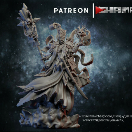Figurines Morts-Vivants Ghamak – Armées Squelettiques et Horreurs Fantasy en 3D


