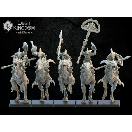 Guerriers Cuetzpal – Figurines Résine Fantasy 28mm | The Lost Kingdom

