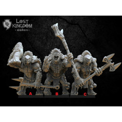 Guerriers Cuetzpal – Figurines Résine Fantasy 28mm | The Lost Kingdom

