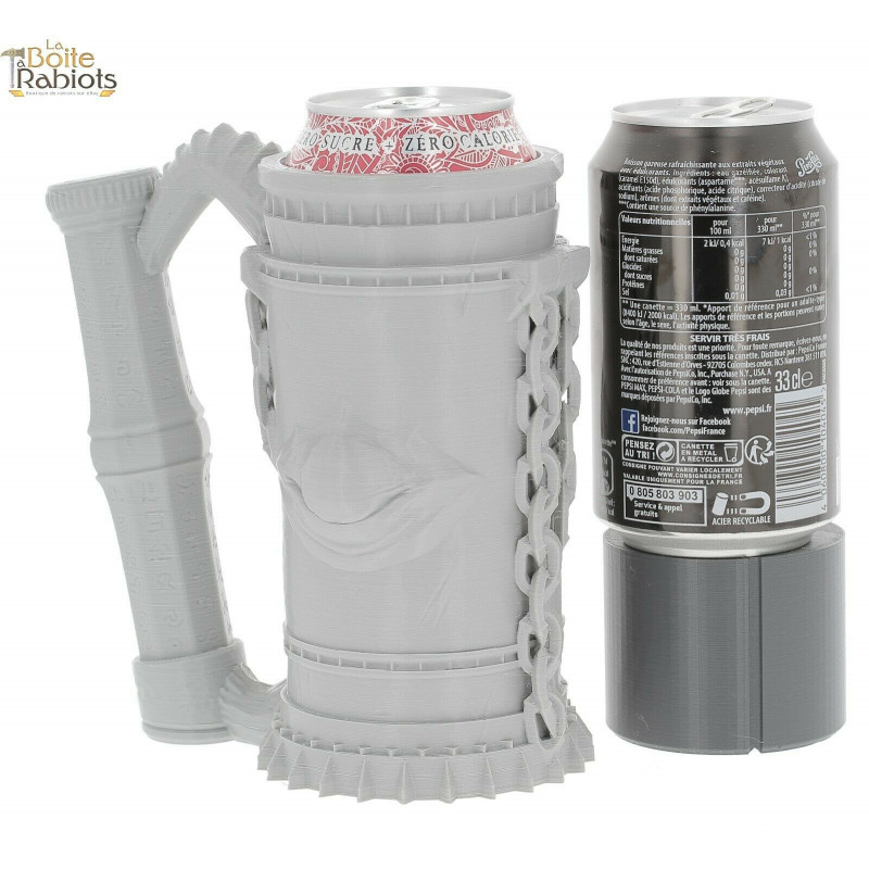 Porte-canette sur le thème du jeu de rôle – Accessoire idéal pour vos parties

