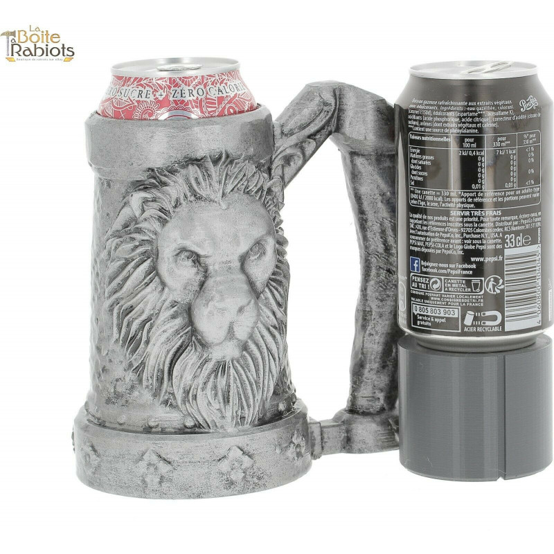 Porte-canette sur le thème du jeu de rôle – Accessoire idéal pour vos parties

