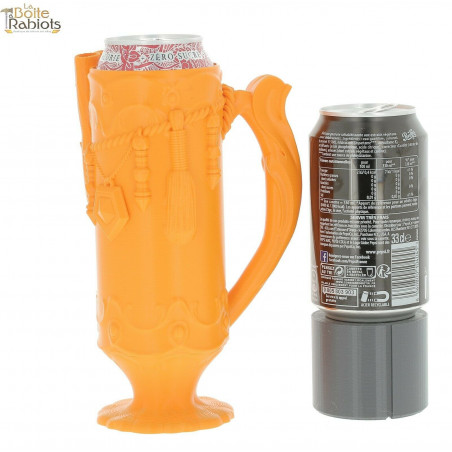 Porte-canette sur le thème du jeu de rôle – Accessoire idéal pour vos parties

