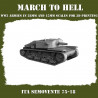 Véhicules Italiens WW2 – Figurines Résine 3D pour Wargames – 28mm & 15mm
