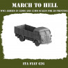 Véhicules Italiens WW2 – Figurines Résine 3D pour Wargames – 28mm & 15mm
