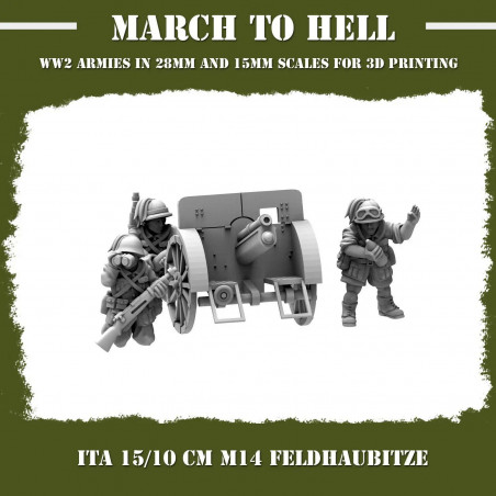 Infanterie Italienne WW2 – Figurines Résine 3D 28mm / 15mm – Wargame Historique
