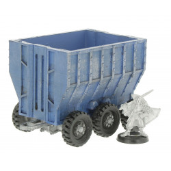  Décor impréssion 3D Wagon pour tracteur (non peint)