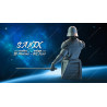 Bust DarthVader impression 3D resine, taille 18cm ( non peint ) (non peint)