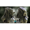 Bust Predator impression 3D resine, taille 18cm ( non peint ) (non peint)