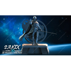 Darth Vader figurine impression 3D résine  18cm (non peint)