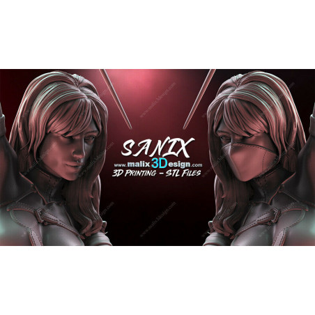 Electra figurine impression 3D résine  18cm (non peint)