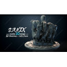Deadpool figurine impression 3D résine  18cm (non peint)