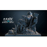 Spawn figurine impression 3D résine  18cm  (non peint)