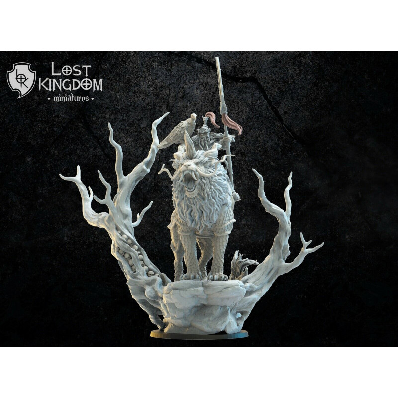 Figurines Nains du chaos imprimées en 3D