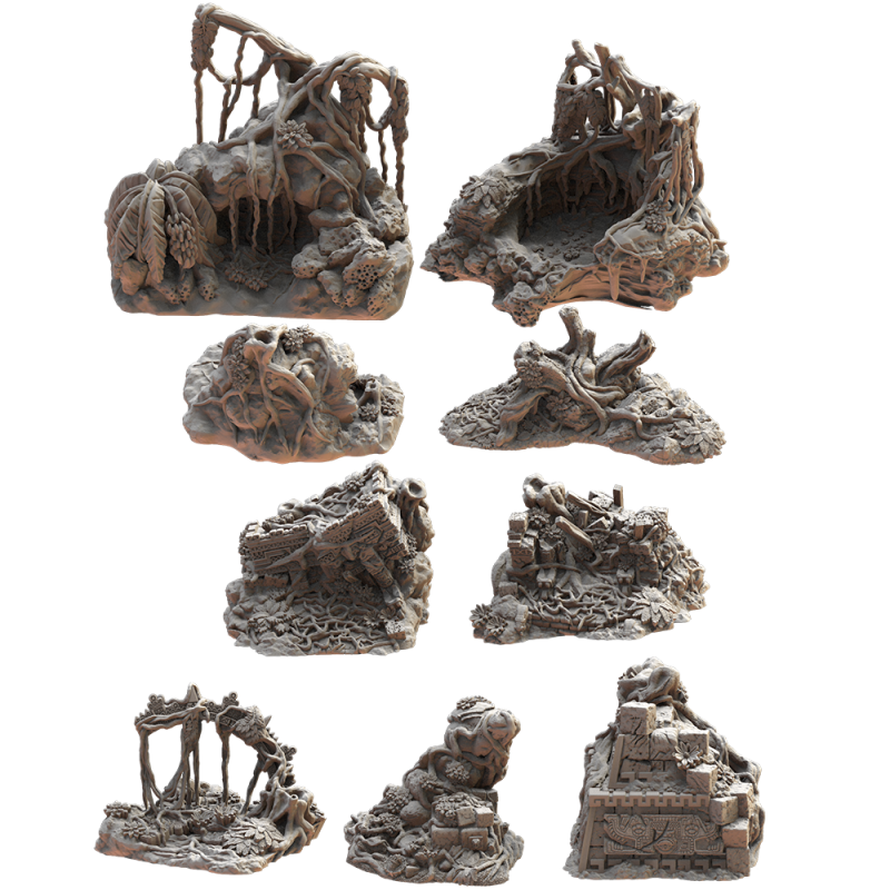 Décors Fantasy – The Lost Kingdom Miniatures pour Wargames 28/32mm