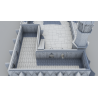 9th Age décors impression 3D Caserne Elfique 