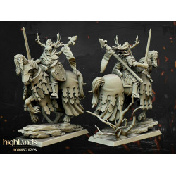 Galia Highland Miniatures - Figurines 3D Inspirées des Bretonniens pour Wargames Fantasy
