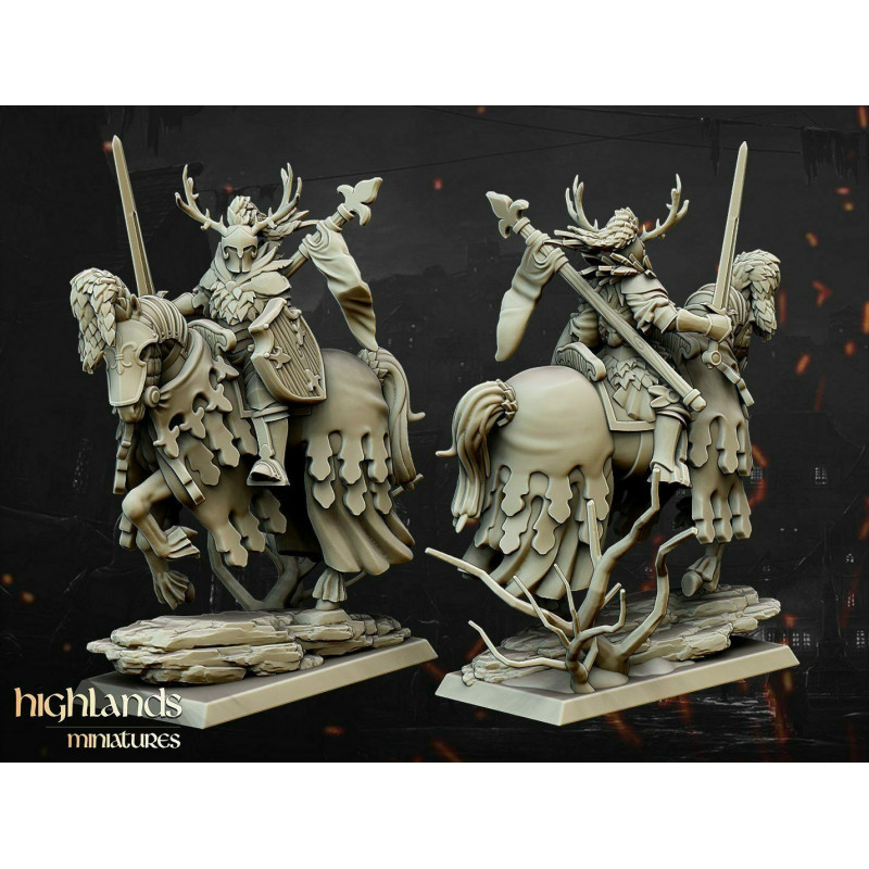 Galia Highland Miniatures - Figurines 3D Inspirées des Bretonniens pour Wargames Fantasy