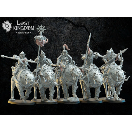 Figurines Nains du chaos imprimées en 3D