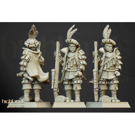 Higland Miniature Sunland - Héros arquebuseHigland Miniature Sunland - Héros arquebuse