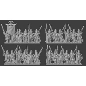 Moonjammy 3d-Elfes noirs Gardes noirs -Echelle 15mm-6 socles-Warmaster