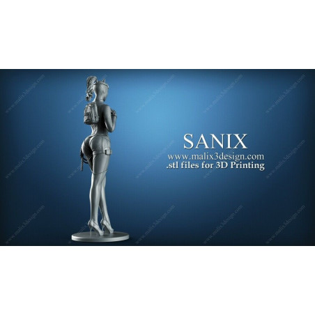 Catwoman impression 3D résine taille 18cm ( non peint ) (non peint)