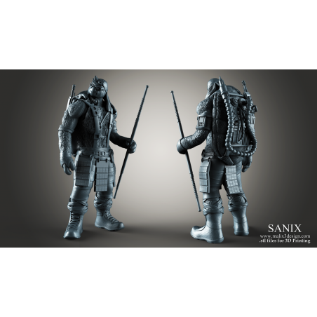 TMNT 4 Heroes Diorama figurine impression 3D résine  18cm non peint (non peint)