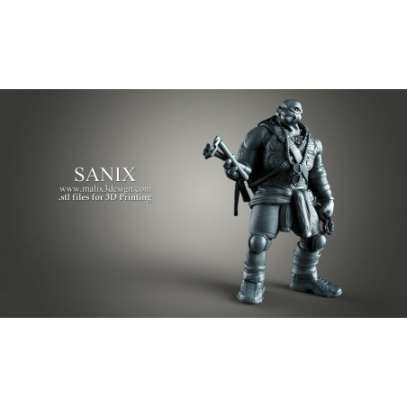 TMNT 4 Heroes Diorama figurine impression 3D résine  18cm non peint (non peint)