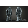 TMNT 4 Heroes Diorama figurine impression 3D résine  18cm non peint (non peint)