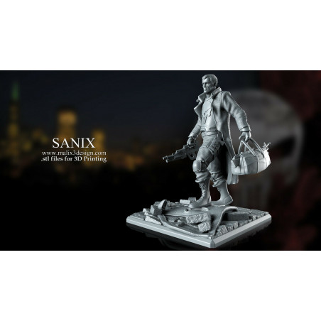 The punisher figurine impression 3D résine taille 18cm (non peins) (non peint) The punisher figurine impression 3D résine taille 18cm (non peins) (non peint)