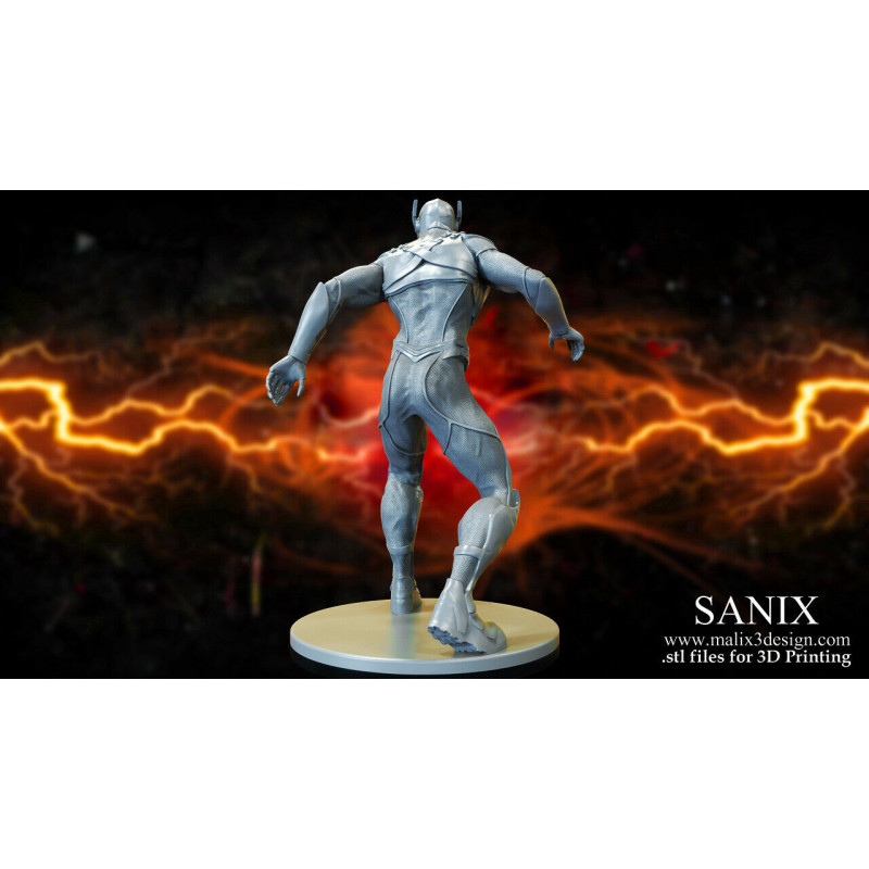 Flash figurine impression 3D résine  18cm  (non peint)