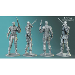 Deadshot figurine impression 3D résine  18cm  (non peint) (2)
