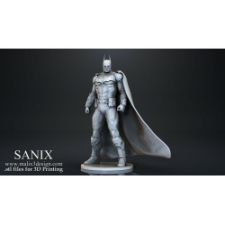 Batman figurine impression 3D résine  18cm  (non peint)