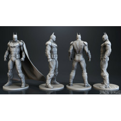 Batman figurine impression 3D résine  18cm  (non peint) (2)