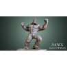 Hulk figurine impression 3D résine  18cm  (non peint)