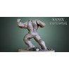 Hulk figurine impression 3D résine  18cm  (non peint)