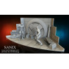 X men / Deadpool diorama impression 3D résine taille 18cm ( non peint ) (non peint)