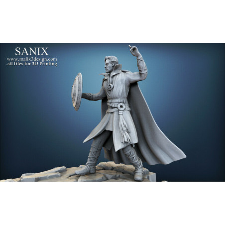 Full Avengers Diorama figurine impression 3D résine  18cm non peint (non peint)