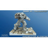 Full Avengers Diorama figurine impression 3D résine  18cm non peint (non peint)