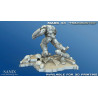 Full Avengers Diorama figurine impression 3D résine  18cm non peint (non peint)